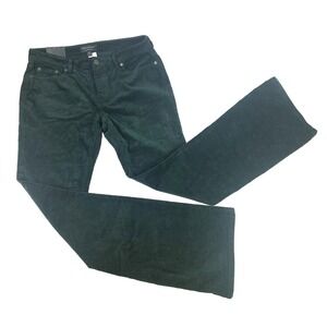 Banana Republic Low Rise Boot Cut Corduroy Jeans Womens Sz 8/29 Dark Juniper SEE